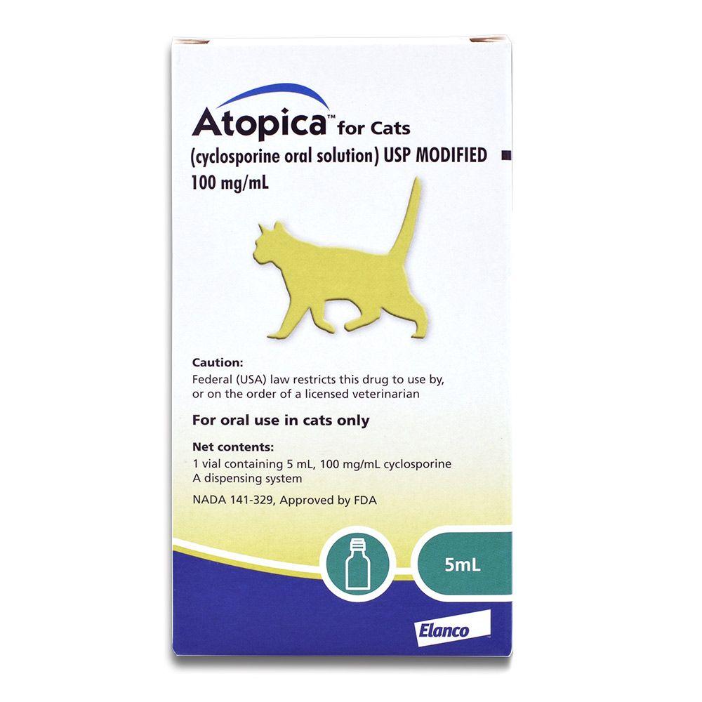 Atopica Oral Liquid for Cats 100mg/ml Express Vet