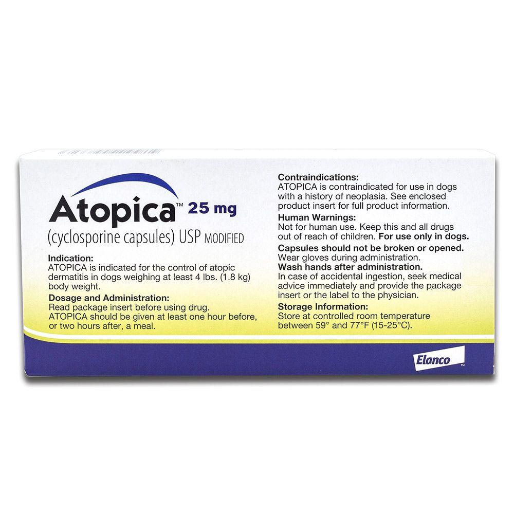 Atopica Capsules for Dogs, 15 ct box – Express Vet