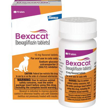 Bexacat bexagliflozin tablets bottle