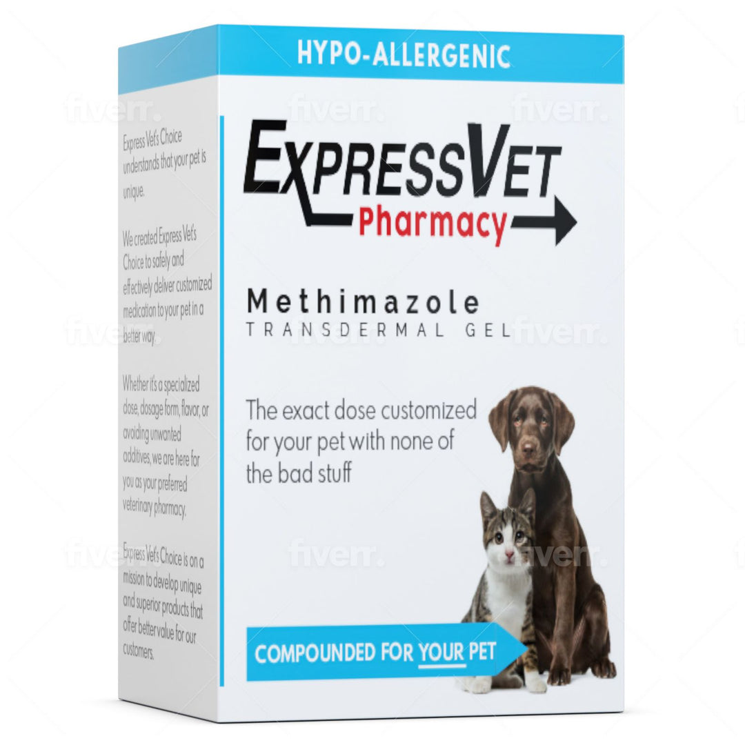 Methimazole for hyperthyroidism, thyroid medication for cats